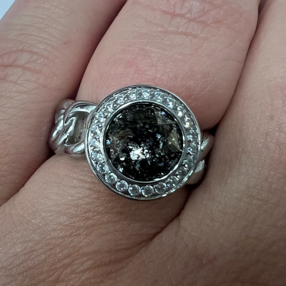 Qudo 13mm interchangeable Tondo Deluxe black Patina